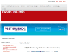 Tablet Screenshot of industrialcb.com.br